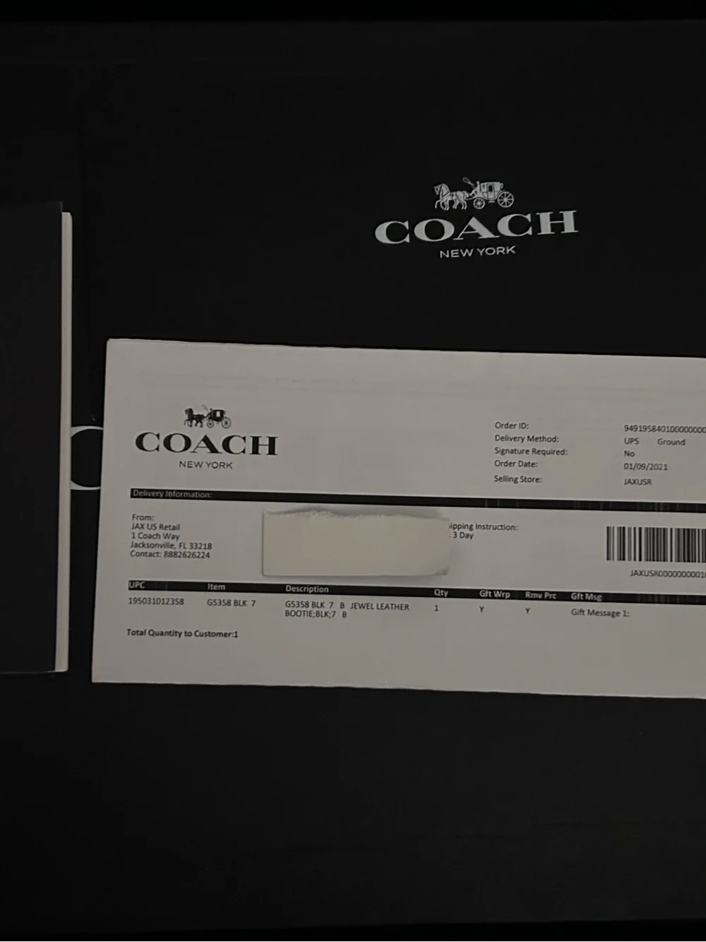 Coach sleek leather